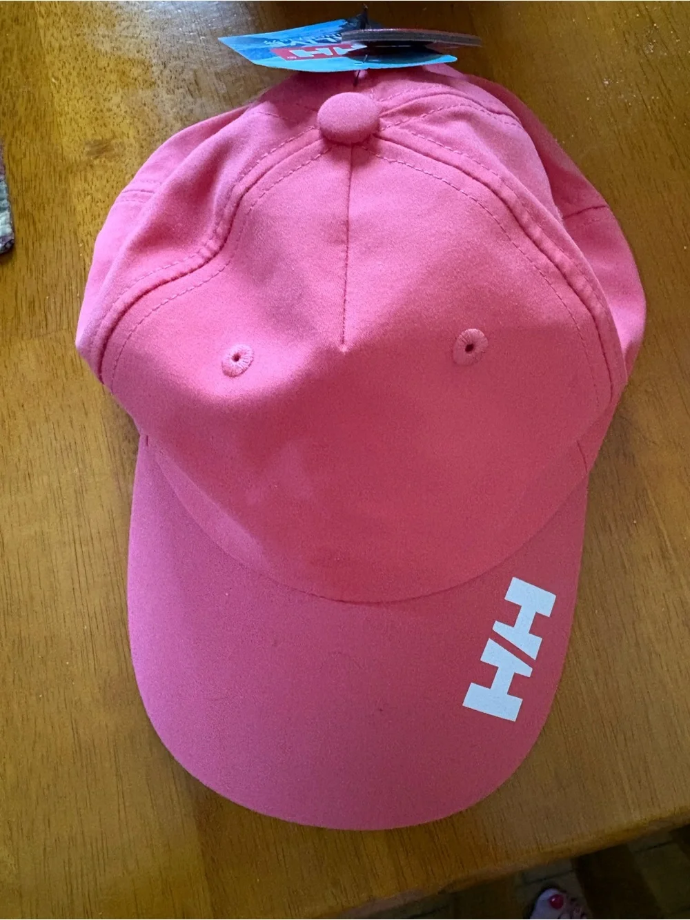 Helly Hansen Pink Baseball Cap with White HH Logo